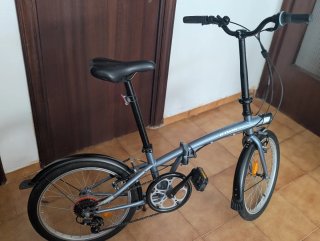 Bicicleta plegable BTWIN Tilt 120 20 6V