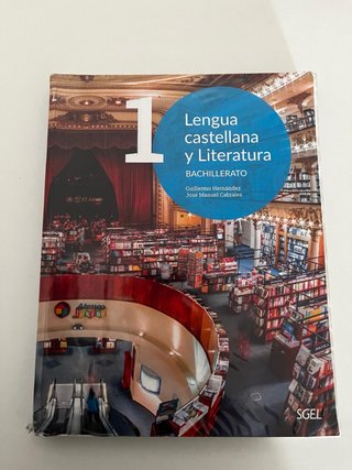 Lengua castellana y Literatura 1º Bachillerato ...