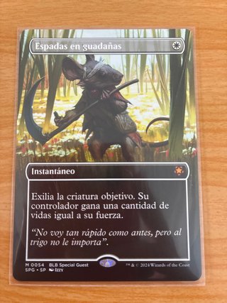 Magic The Gathering Espadas en Guadañas
