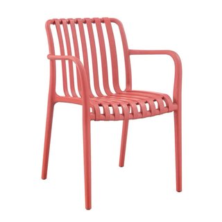 4 Sillas Exterior Terracota