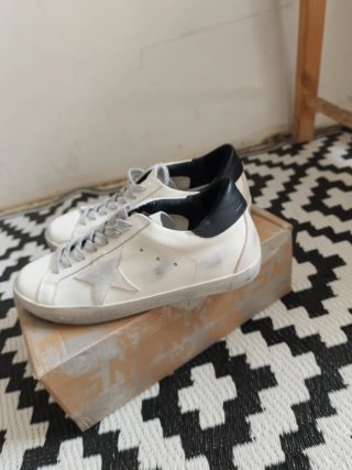 Zapatillas Hombre y mujer Blancas con estrella