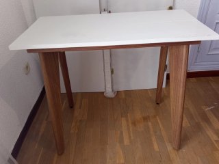 Mesa consola extensible madera