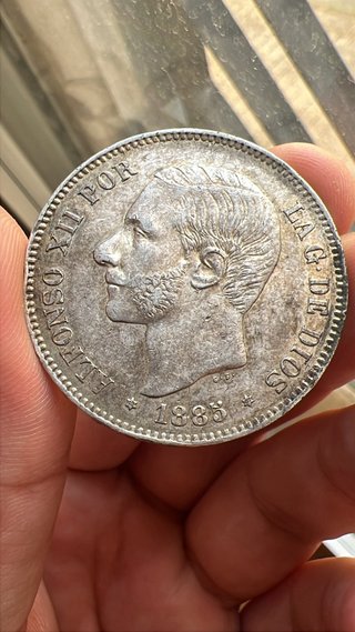 Moneda Plata Alta Calidad