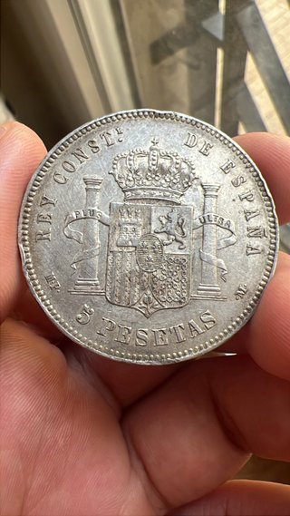 Moneda Plata Alta Calidad