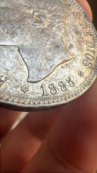 Moneda Plata Alta Calidad