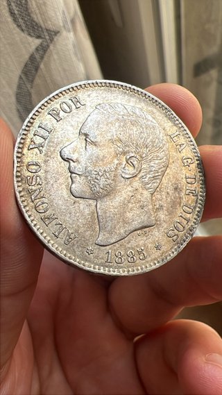 Moneda Plata Alta Calidad