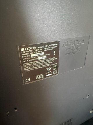 Televisor Sony Bravia Negro
