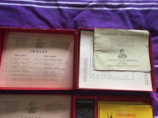 Corso di inglese su vinili vintage anni '70