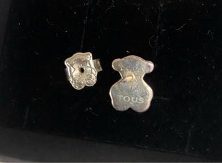 Pendientes Oso Tous Plata