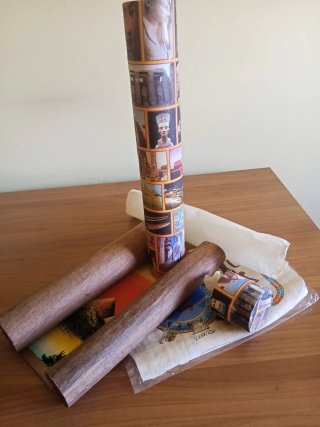 Papiro Egiziano Dipinto (2 pezzi) 35€
