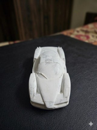 Modellino Ferrari Enzo effetto marmo