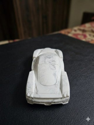 Modellino Ferrari Enzo effetto marmo