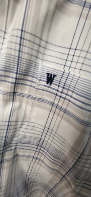Camisa Wrangler Cuadros Gris y Blanco
