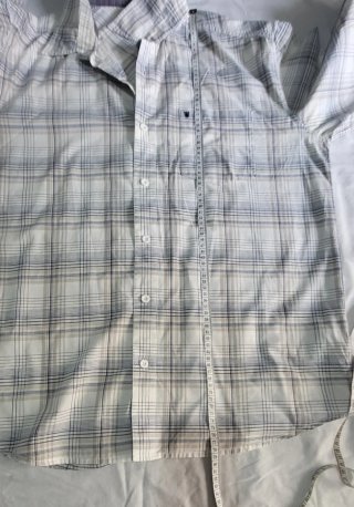 Camisa Wrangler Cuadros Gris y Blanco