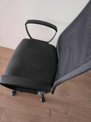 Silla de oficina Ikea negra