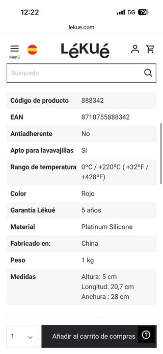 Parrilla Microondas Lékué XL