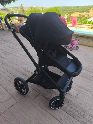 Carro Bebé Cybex EOS LUX Negro