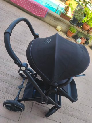 Carro Bebé Cybex EOS LUX Negro