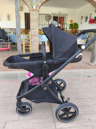 Carro Bebé Cybex EOS LUX Negro