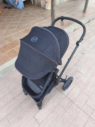 Carro Bebé Cybex EOS LUX Negro