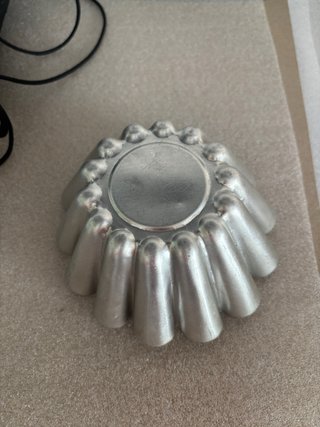 Molde aluminio tartas ondulado