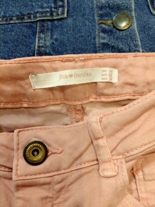 Lote Falda Vaquera + 2 Shorts Verano talla 32-34