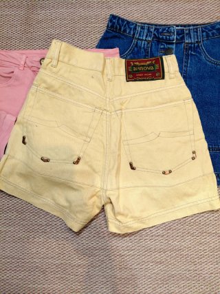 Lote Falda Vaquera + 2 Shorts Verano talla 32-34