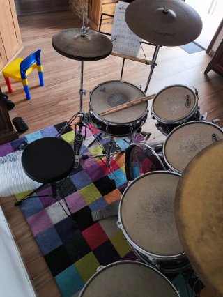 Batería Acústica Gretsch Completa