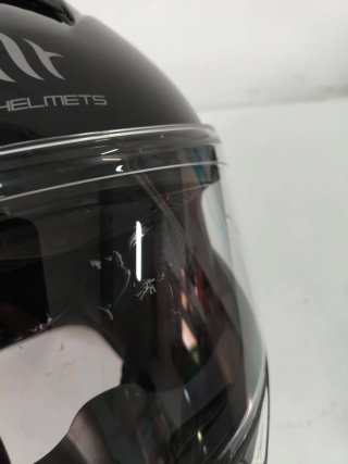 Casco modular negro