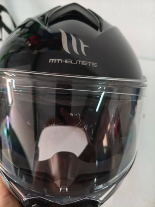 Casco modular negro