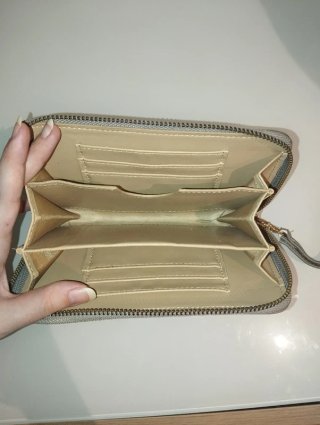 Cartera Michael Kors Gris y Dorada