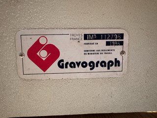 Pantógrafo manual Gravograph