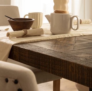 Mesa Banak de madera y metal