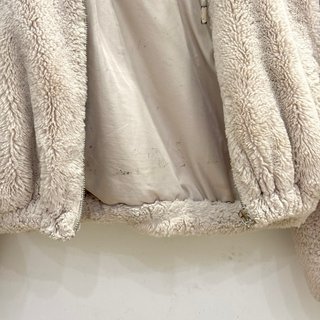 Talla XS - Chaqueta capucha efecto pelo