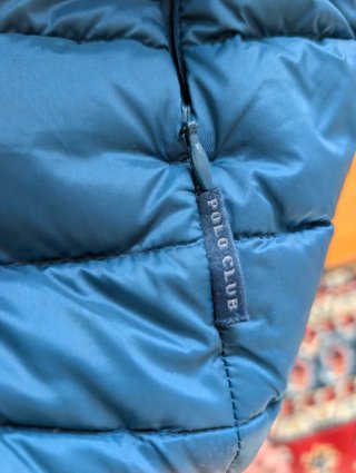 Chaleco Polo Club Azul Talla XXL