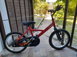Bicicleta Infantil B'Twin Roja