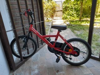 Bicicleta Infantil B'Twin Roja