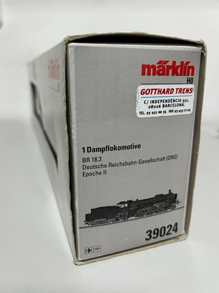 Locomotora BR 18 DRG Märklín H0 DIGITAL Y SONIDO.