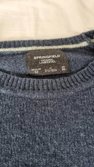 Lote 3 Jerséis Springfield Hombre Talla S