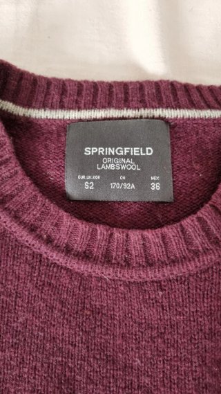 Lote 3 Jerséis Springfield Hombre Talla S