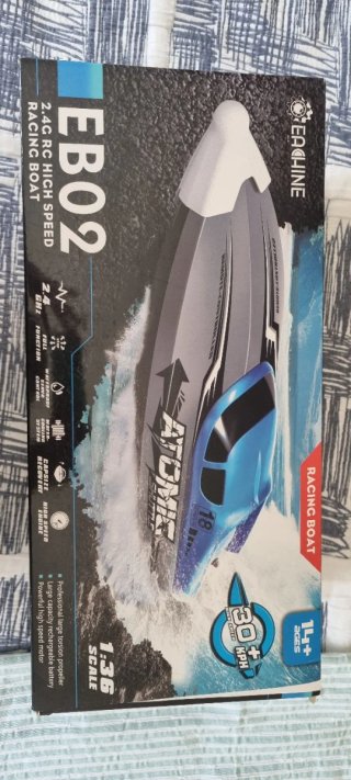 Barco teledirigido RC EB02 2.4Ghz Alta Velocidad
