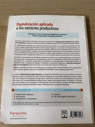 Digitalización aplicada a los sectores producti...