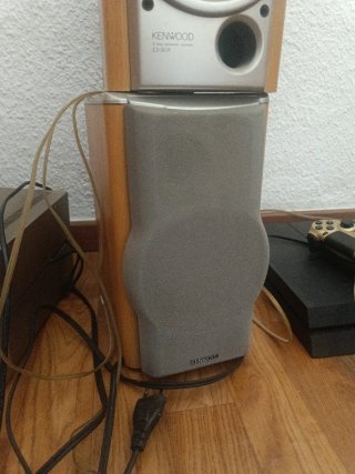 Equipo de sonido Kenwood R-SG7 y DP-SG7