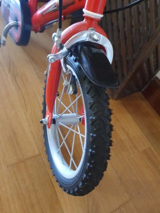 Bici infantil roja Cars 95