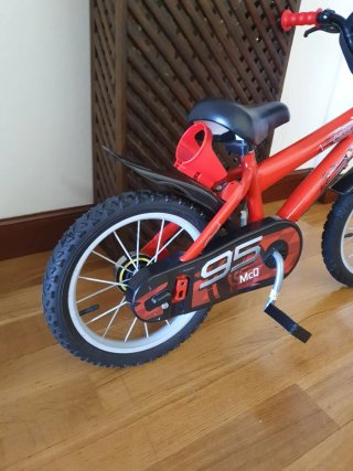 Bici infantil roja Cars 95