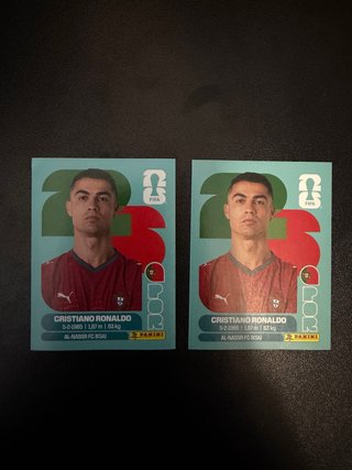 Cromos Mundial FIFA Cristiano Ronaldo
