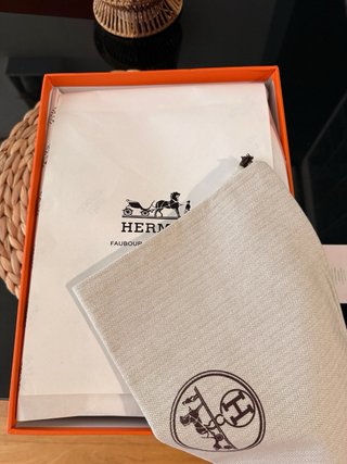 Zapatillas Hermes Blancas y Negras Talla 42