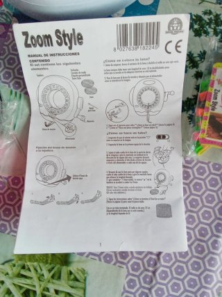 Zoom Style Macchina Maglia Lana