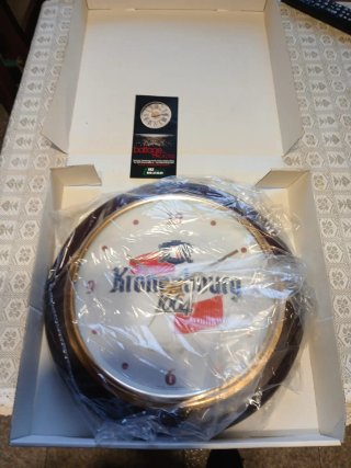Orologio da muro pubblicitario birra Kronenbourg