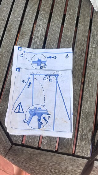 Columpio infantil para bebé